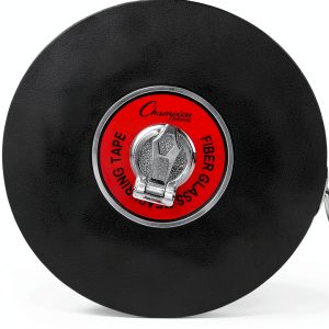 Champion Sports Closed Reel Measure Tape 165 ft Fiberglass Hand Crank-0