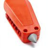 Fiberglass Tape Measure QWORK 1/2" x 164' Dual‑Side Reel Orange 2 Pack-3