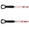 Fiberglass Tape Measure QWORK 1/2" x 164' Dual‑Side Reel Orange 2 Pack-4