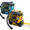 Almighty Ruler 3-in-1 Measuring Tape LCD 16ft Rangefinder Yellow-0