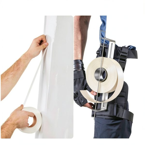 Drywall Tape Holder Famiron Heavy Duty 500ft Powder‑Coated Steel Reel-3