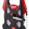 Milwaukee Electric 300 FT Open Reel Tape Red Metal 91.4m-2
