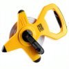 DOWELL Open Reel Tape Measure 165ft Fiberglass Tape Reel Fast Back-1
