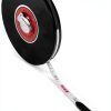 Champion Sports Closed Reel Measure Tape 200ft Dual Sided Hand Crank-1