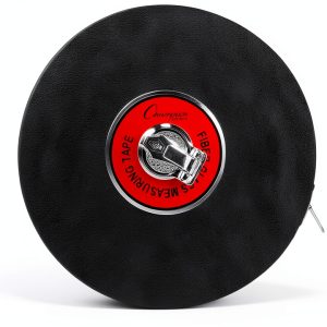 Champion Sports Closed Reel Measure Tape 250ft Dual-Sided Fiberglass-0
