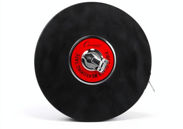Champion Sports Closed Reel Measure Tape 250ft Dual-Sided Fiberglass-0