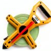 Komelon 6622 Open Reel Fiberglass Tape Measure, 200-Feet, Green-2