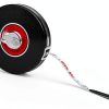 Champion Sports Closed Reel Measure Tape, 100 ft, 30 m - Sturdy Measuring Tapes with Hand Crank for Track and Field, Long Jump, Landscaping - Durable, Dual-Sided Measuring Reel with Feet and Meters-1