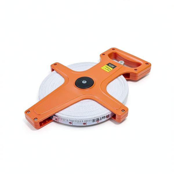 Open Reel Fiberglass 300 Ft Tape Measure Dual‑Sided Feet & Meters-1