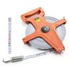 Open Reel Fiberglass 300 Ft Tape Measure Dual‑Sided Feet & Meters-2