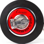 Champion Sports Closed Reel Measure Tape 50ft Fiberglass Dual Sided-0