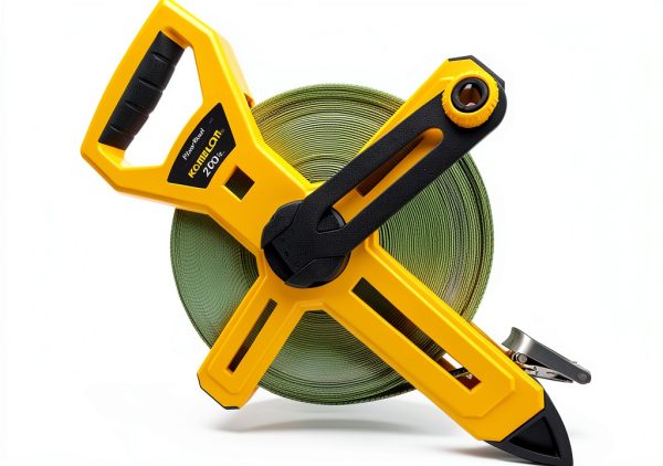Komelon 6622 Open Reel Fiberglass Tape Measure, 200-Feet, Green-3