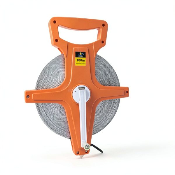 Open Reel Fiberglass 300 Ft Tape Measure Dual‑Sided Feet & Meters-5