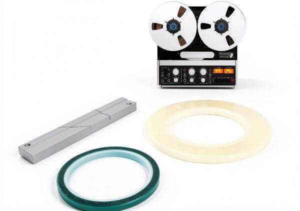 1/4 10inch Tape Splicing Set Zopsc Aluminum Block with Leader Tape-3
