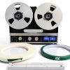 1/4 10inch Tape Splicing Set Zopsc Aluminum Block with Leader Tape-1